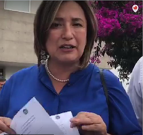 Agreden a Xóchitl Gálvez en el Edomex en campaña a favor de Josefina Vázquez