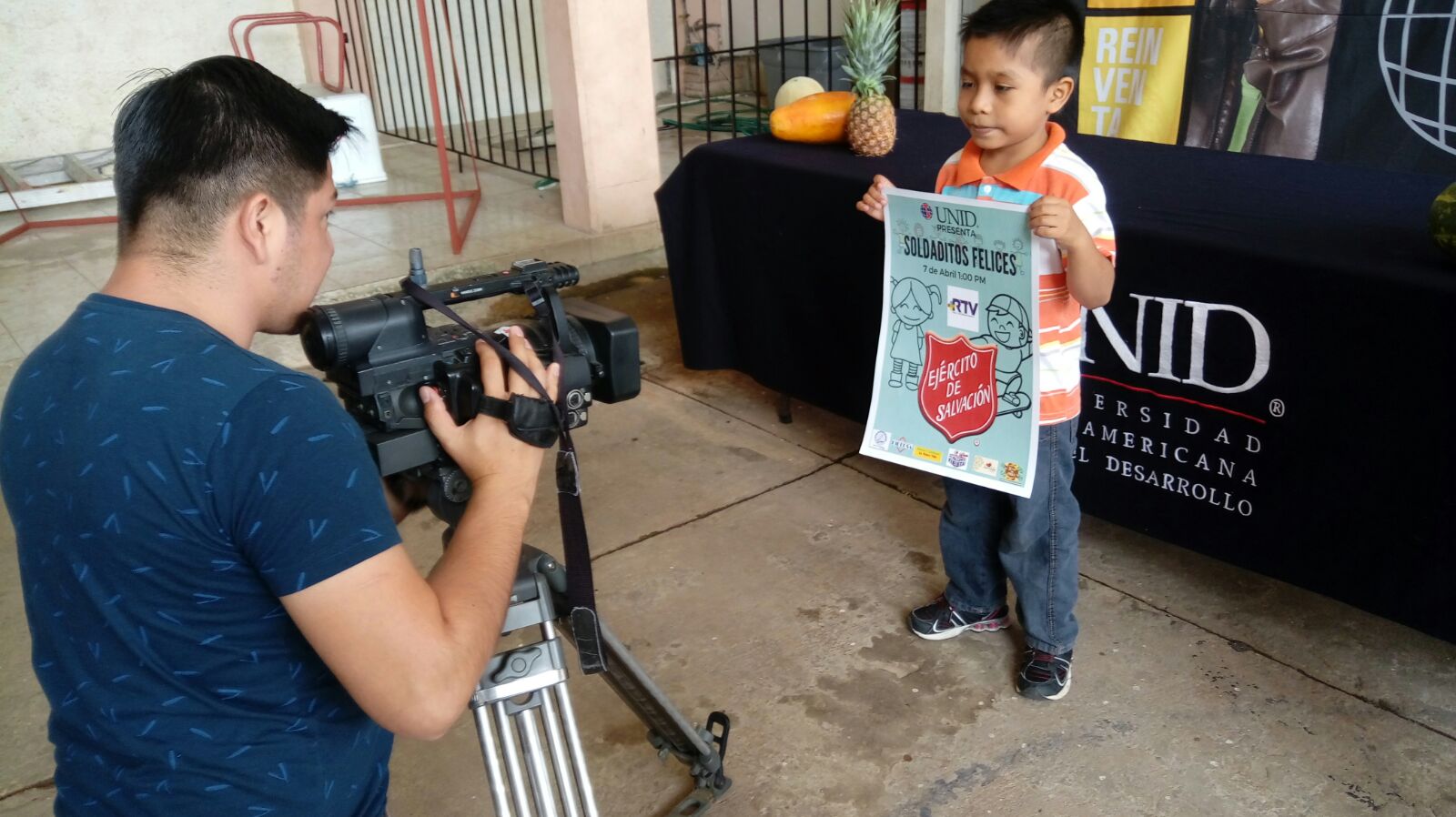 RTV y UNID realizan proyecto «Soldaditos Felices»