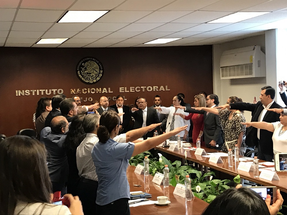 Rinde protesta Comité Promotor de la Cultura Cívica y la Participación Ciudadana