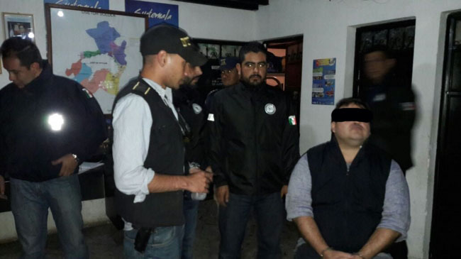 Exgobernador Duarte permanece en instalación militar de Guatemala