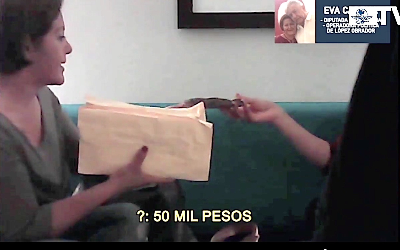 Nuevo video ‘hunde’ más a Eva Cadena; ella se defiende diciendo que dará nombres de otros ‘recaudadores’ de Morena