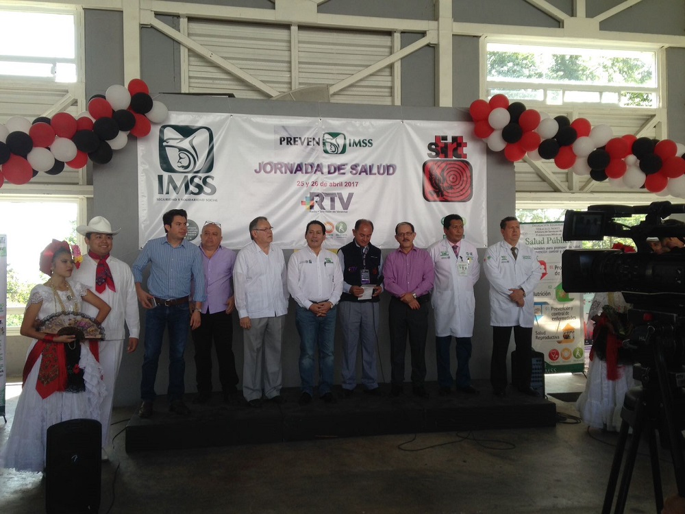 RTV recibe la Feria de la Salud del IMSS
