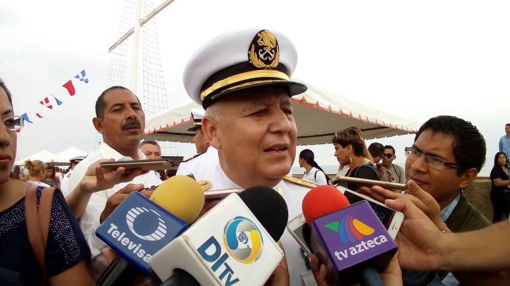 Comandante de 3era. Zona Naval de Coatzacoalcos pide colocación de cámaras de videovigilancia