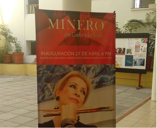 Exposición «Minero» se inaugurará en Biblioteca Carlos Fuentes
