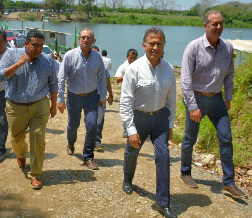 Anuncia gobernador Yunes importantes obras para el desarrollo económico de la zona norte