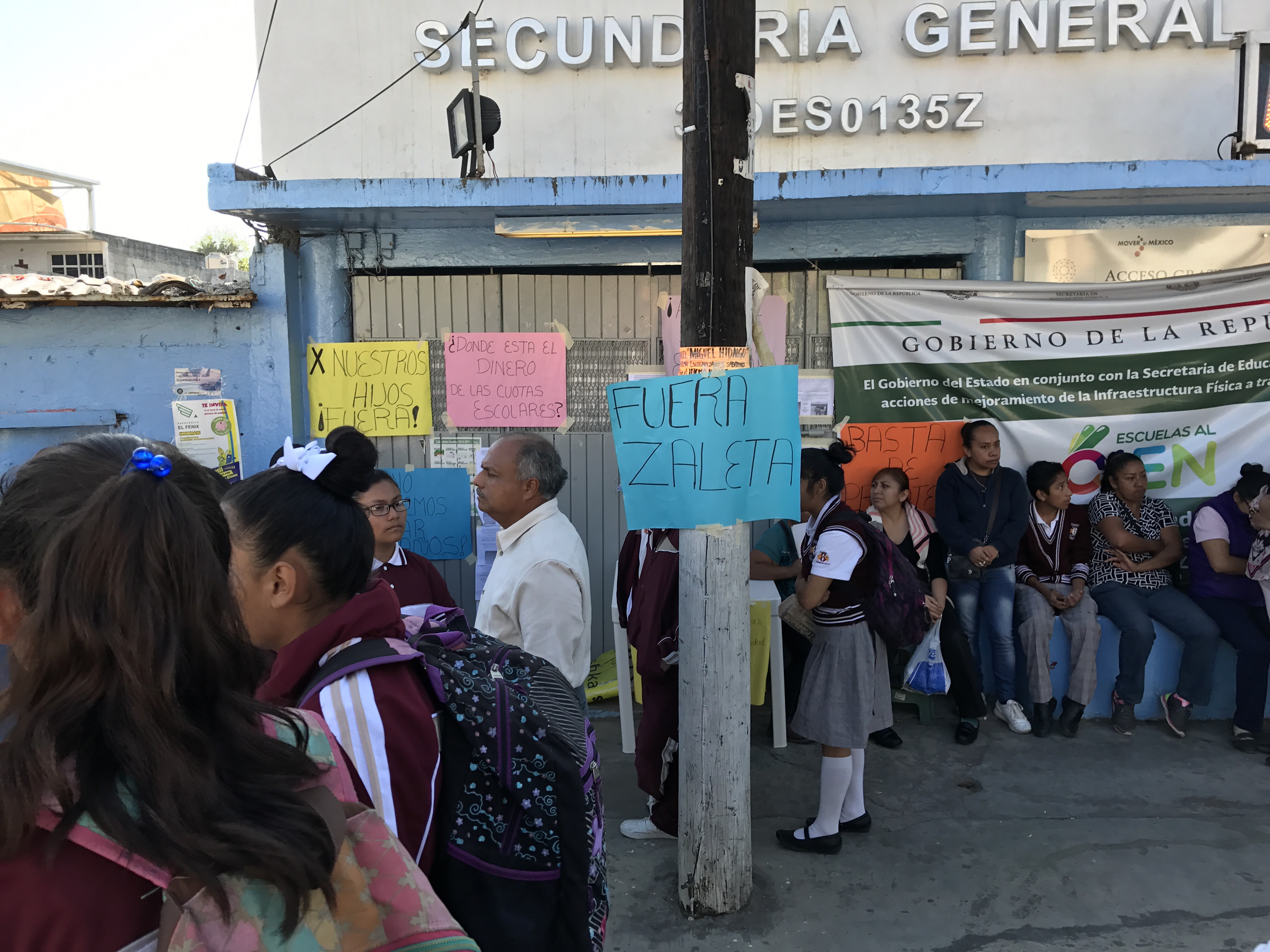 Piden destitución de la directora de Secundaria «Jesús Reyes Heroles»