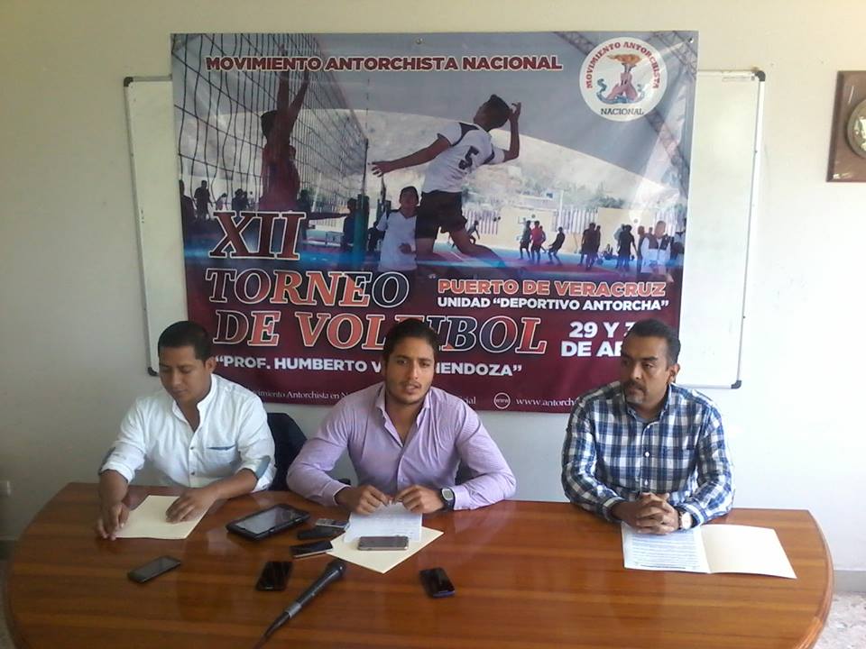 Todo listo para el XII torneo nacional de voleibol de Antorcha, en el Puerto