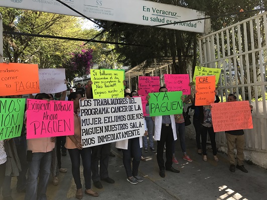 Médicos del programa “Cáncer de la mujer” exigen pagos atrasados
