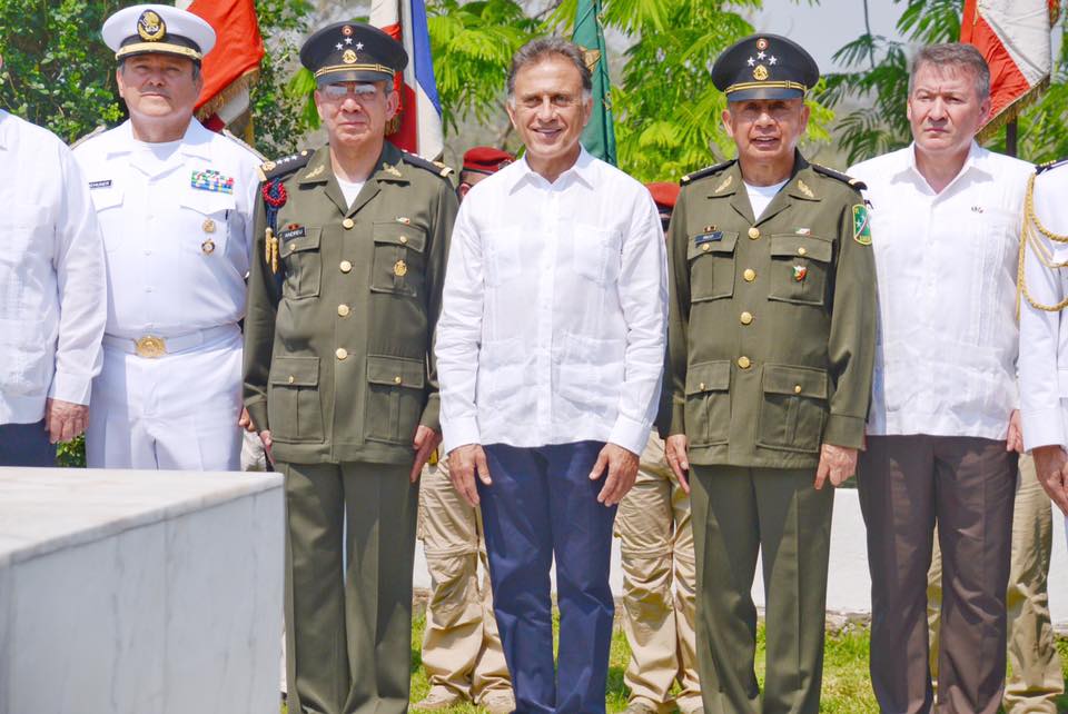 Veracruz reconoce el apoyo del Ejército y la Marina Armada de México en tareas de seguridad pública