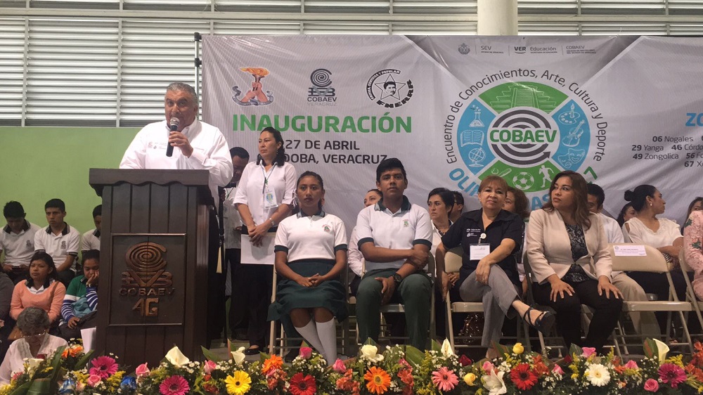 Inician olimpiadas regionales del Cobaev en Córdoba