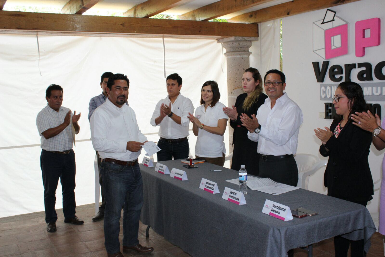 Se registra Héctor Martínez como candidato del PT a la alcaldía de Emiliano Zapata