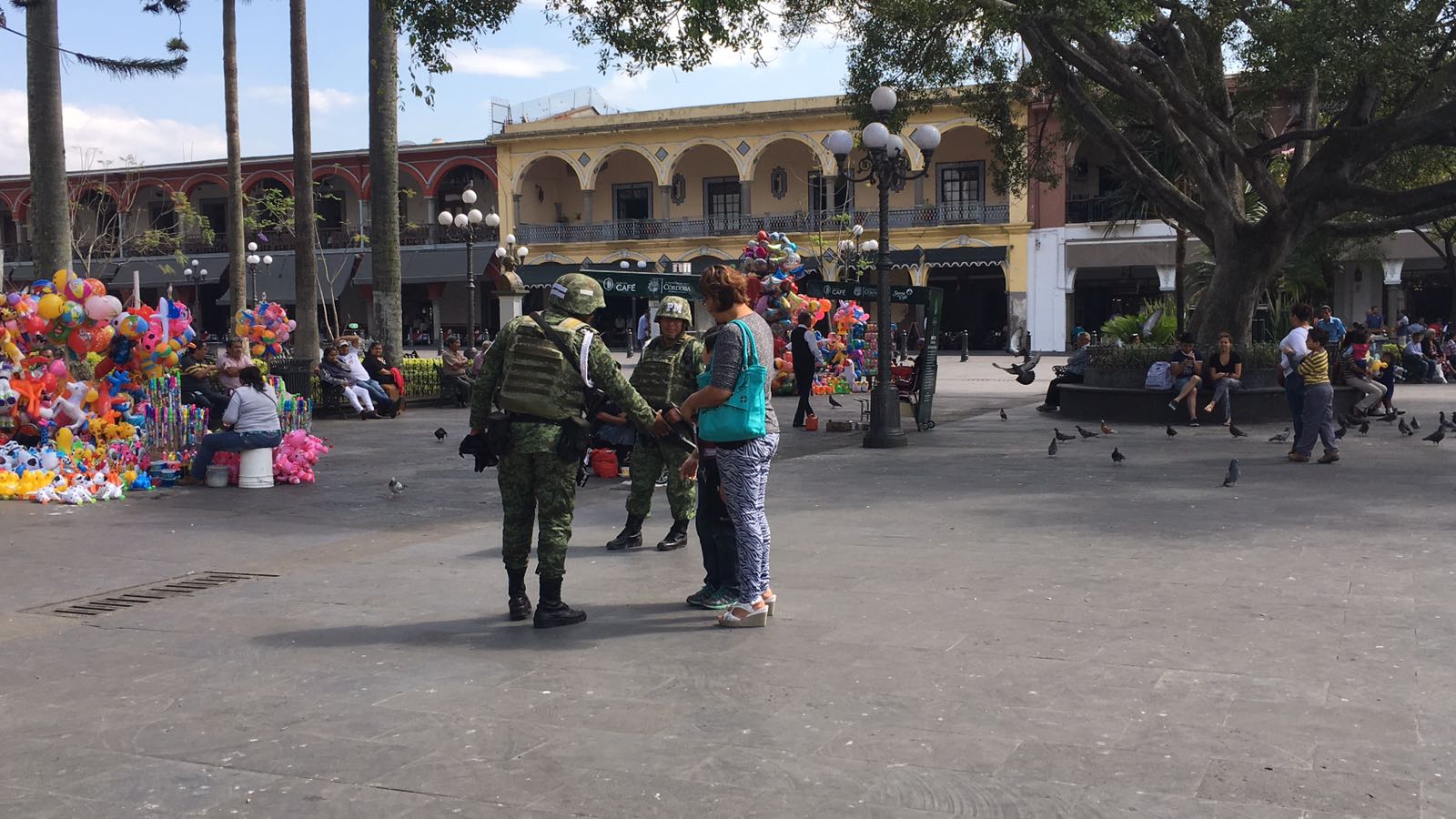 Tranquiliza a cordobeses la llegada de la Policía Militar