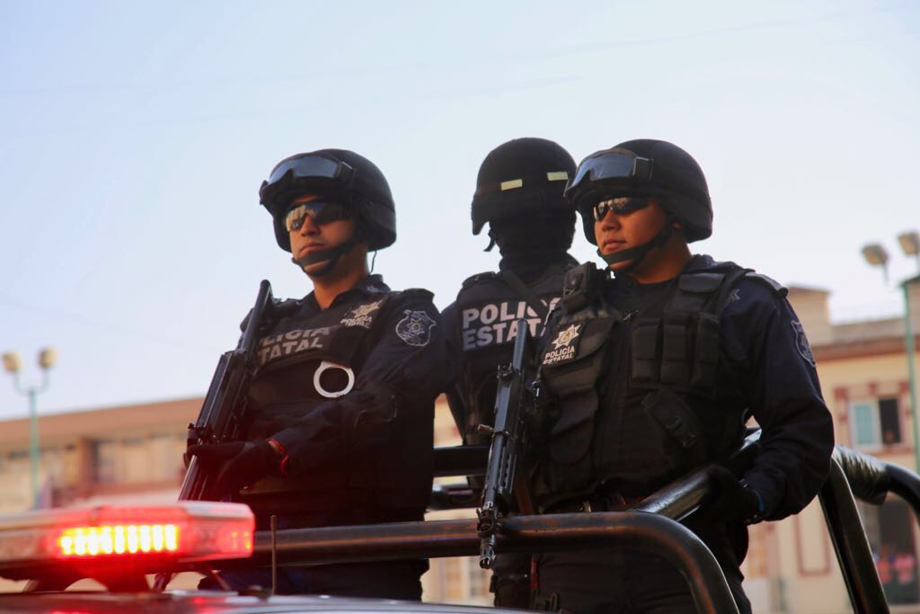 La Policía Estatal abate a cuatro y asegura 13 vehículos en Playa Vicente