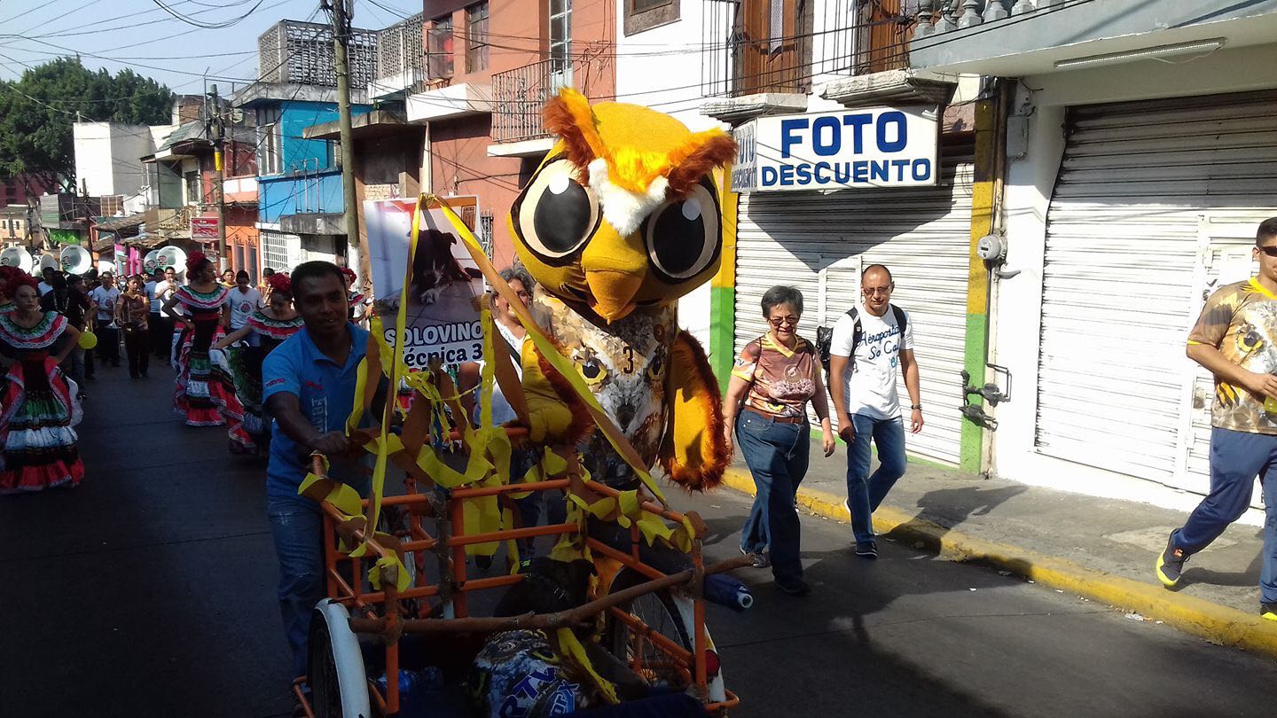 Inician festejos del 60 aniversario de la Secundaria Técnica Tres de Xalapa