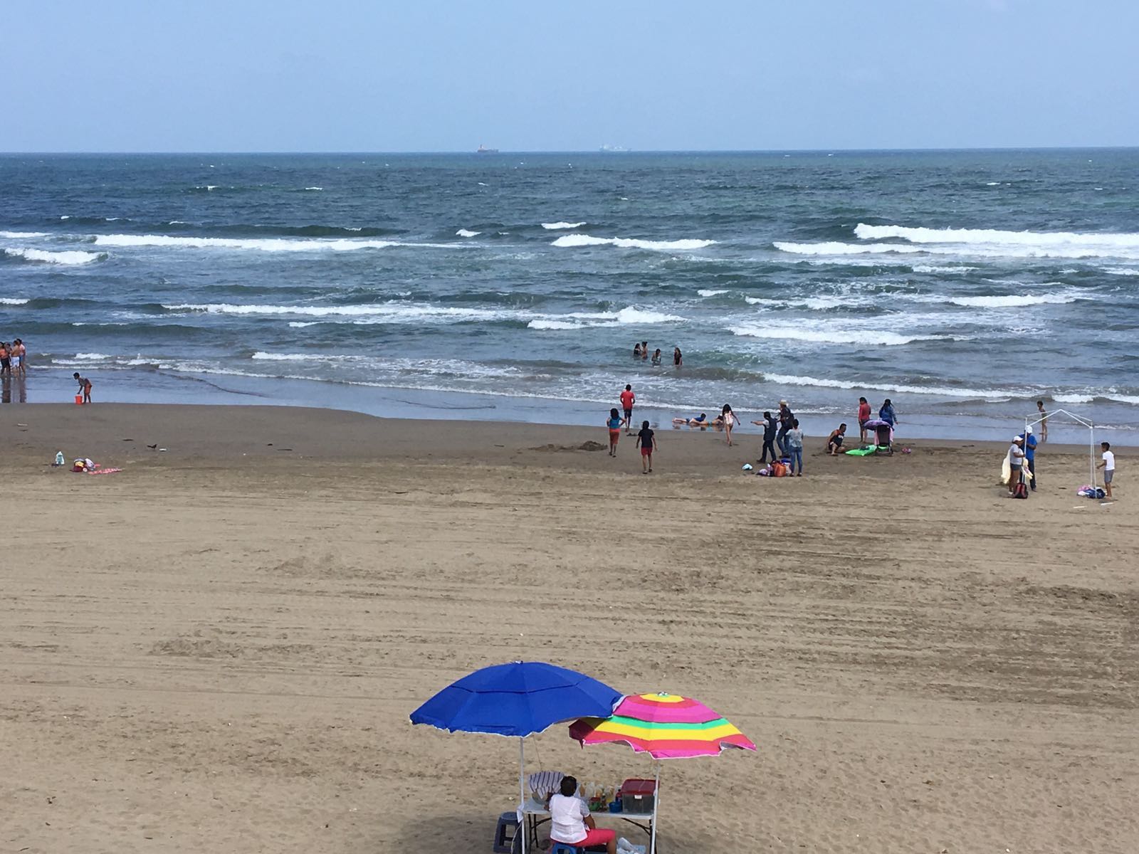 Clima estable en playas de Coatzacoalcos