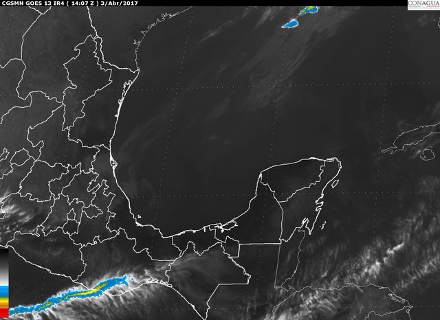 Este día con evento de NORTE fuerte en la costa, lo que provocaría un ligero descenso de la temperatura