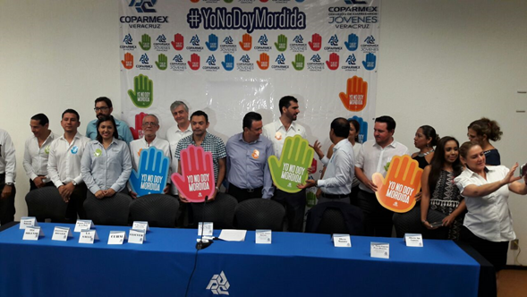 Coparmex pone en marcha la campaña “Yo no doy mordida”