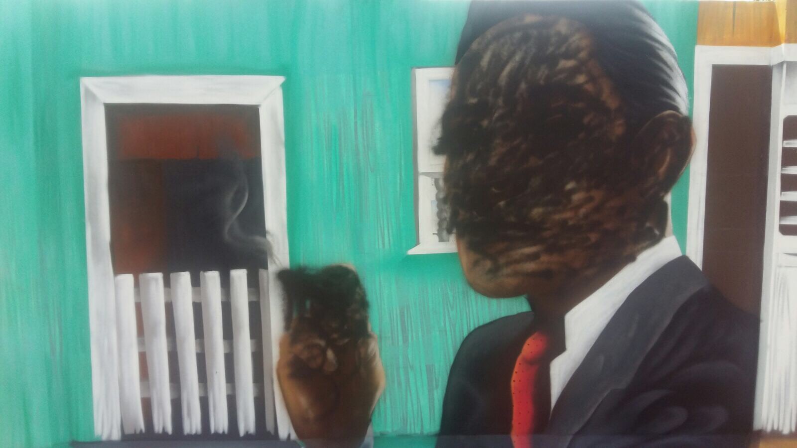 Vandalizan mural de Armando Riesk en la ciudad de Veracruz