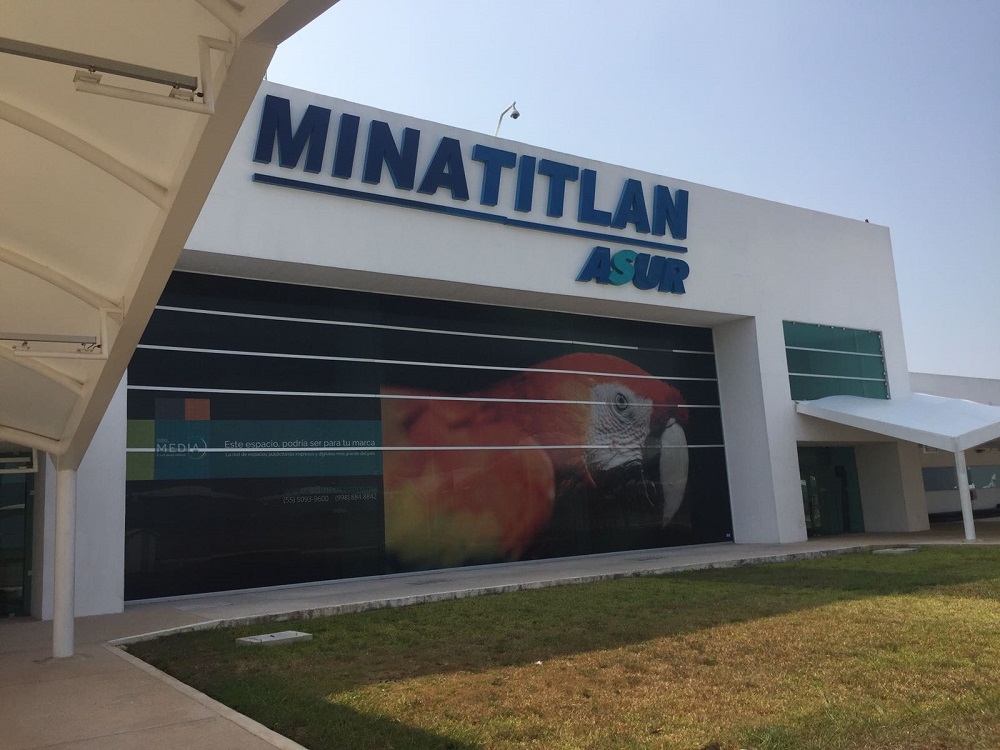 Rehabilitarán pista de aterrizaje del Aeropuerto Internacional de Minatitlán