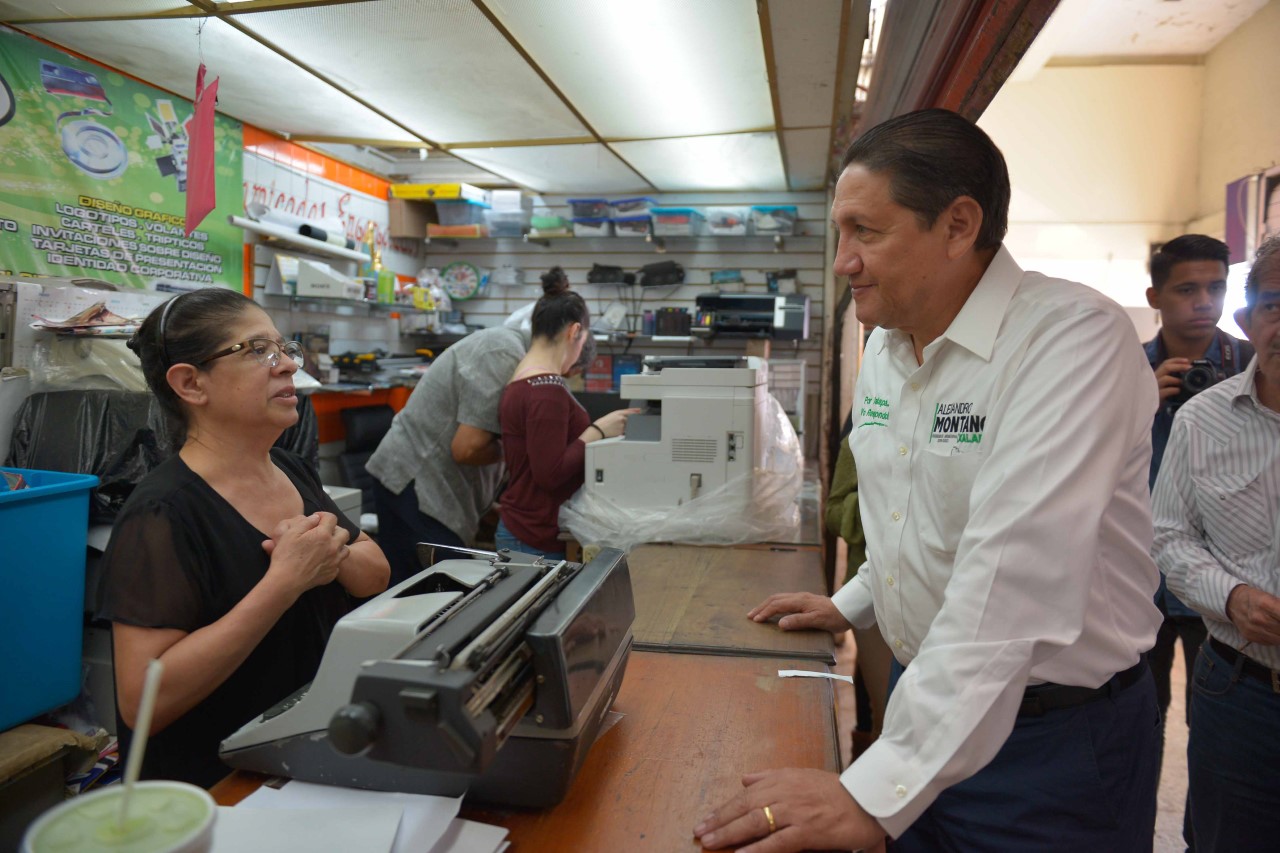 El capitán Montano madrugó para recorrer en una larga jornada Xalapa