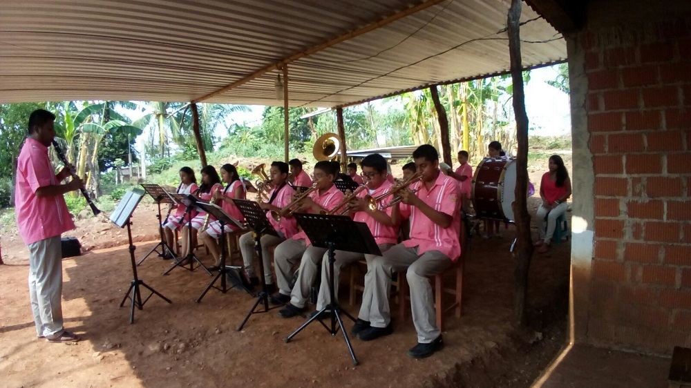 Banda Filarmónica San Miguel, talento de niños y jóvenes indígenas veracruzanos