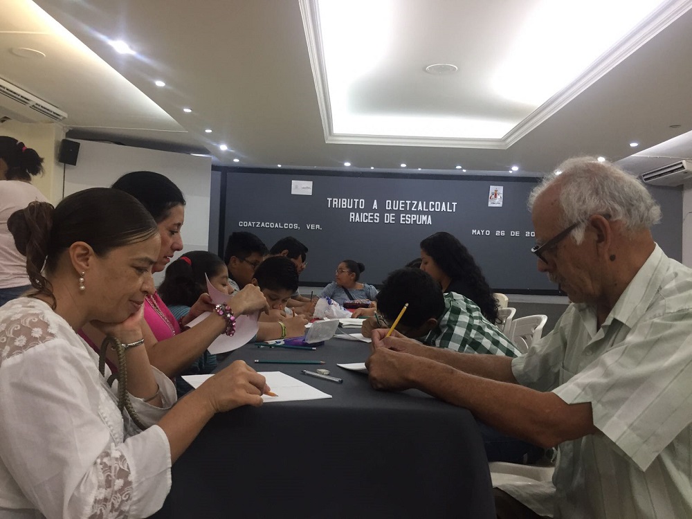 Se celebró el evento cultural “Tributo a Quetzalcóatl, raíces de espuma” en Coatzacoalcos