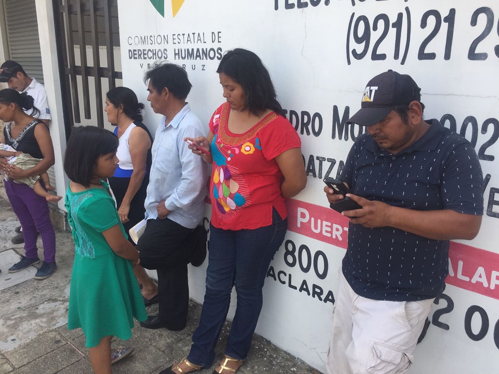 Ambulantes presentan queja en CEDH por amenazas de empleados del ayuntamiento de Coatzacoalcos