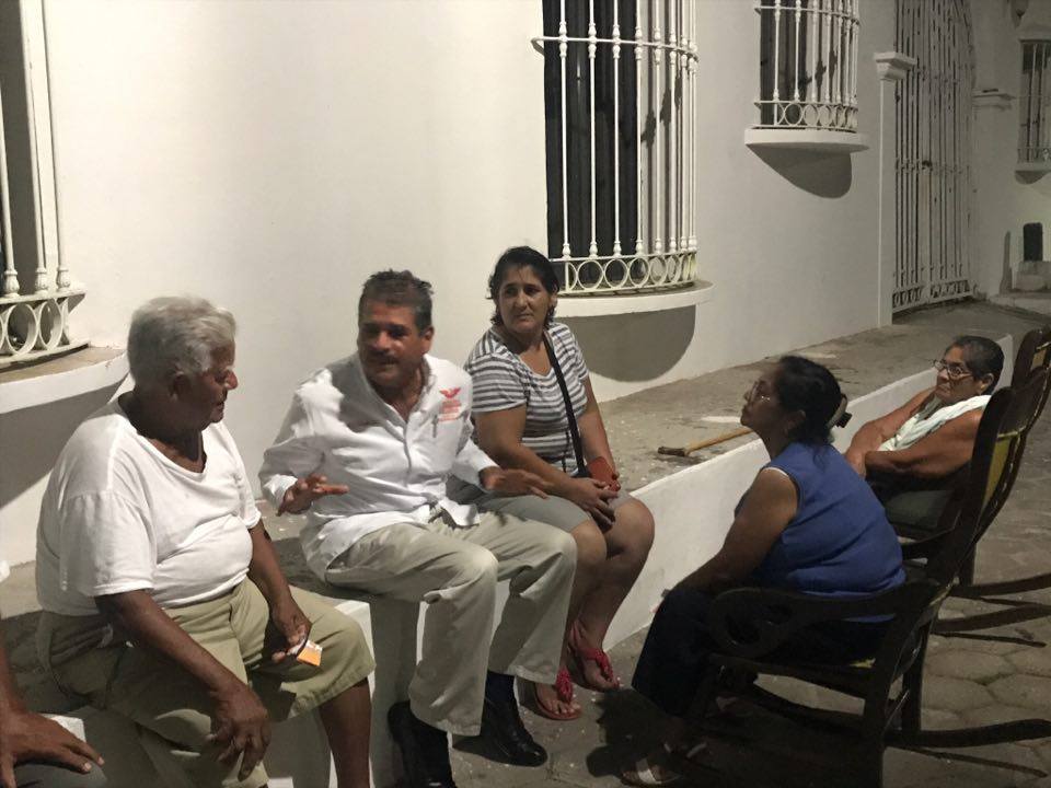Propone Hilario Villegas mejorar Alumbrado Público de Tlacotalpan