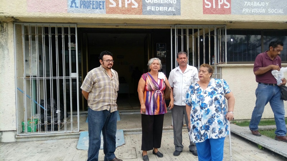 Pago de Afore exigen jubilados de Coatzacoalcos