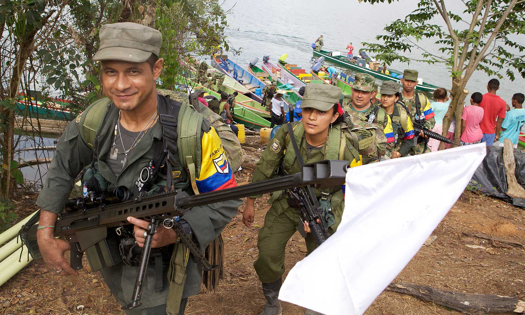 Las FARC entregan mil armas a misión de ONU en Colombia