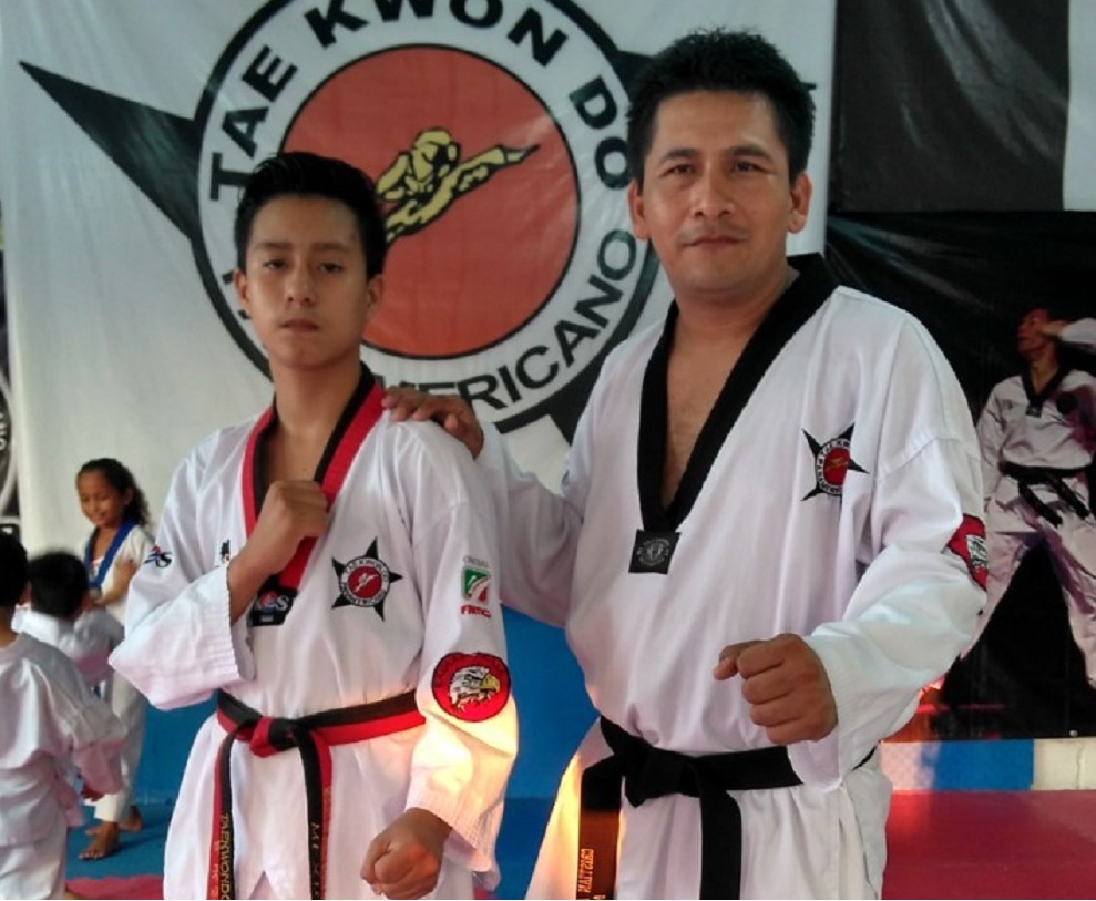 El taekwondoista Miguel Reyes, listo para la fase estatal de los juegos deportivos escolares
