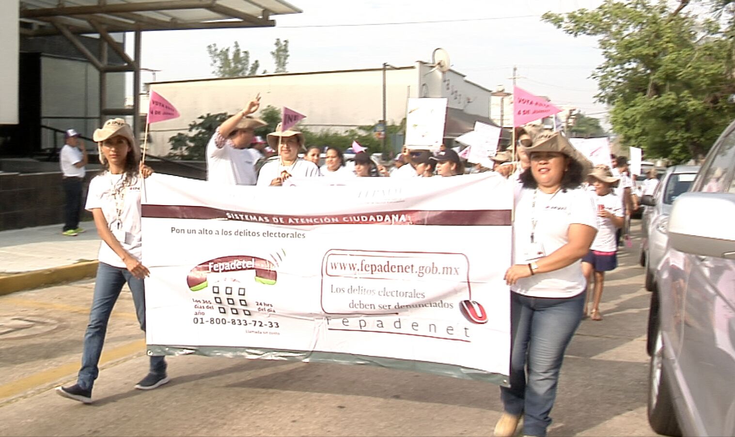 INE promueve el voto entre ciudadanía de Coatzacoalcos