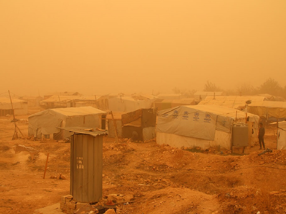 Tormenta de arena asfixia centro y norte de China