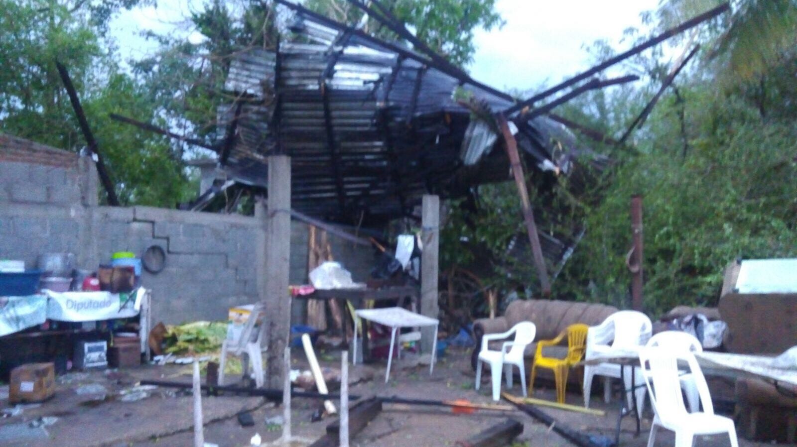 Protección Civil evalúa daños registrados tras tormenta en Pánuco