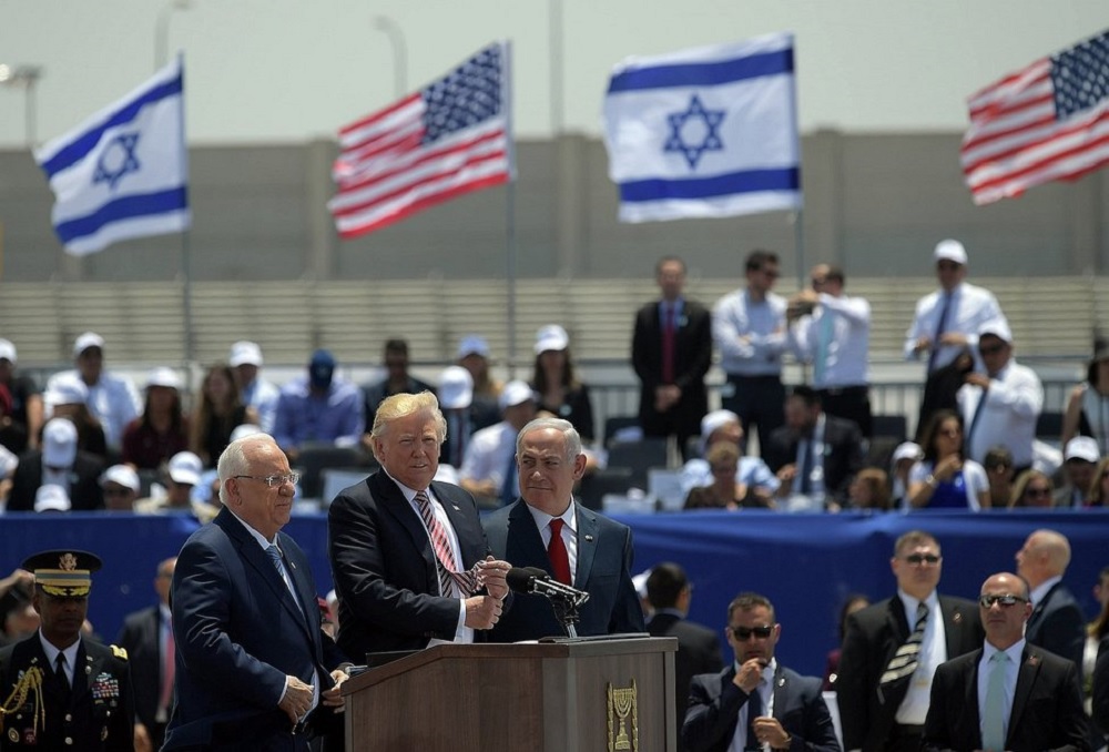 Trump llega a Israel en busca de diálogo palestino-israelí