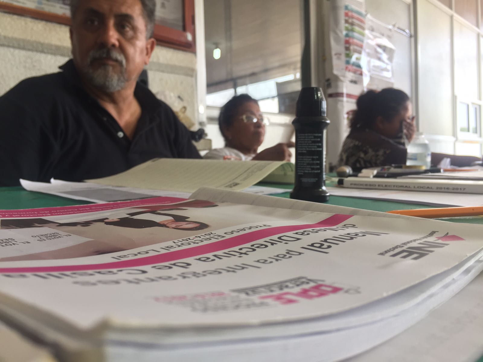 La jornada electoral en Agua Dulce ha fluido en completo orden