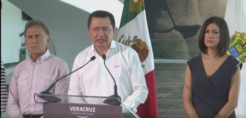 Secretario de Gobernación y Gobernador Yunes encabezan acciones contra la violencia de género en Veracruz