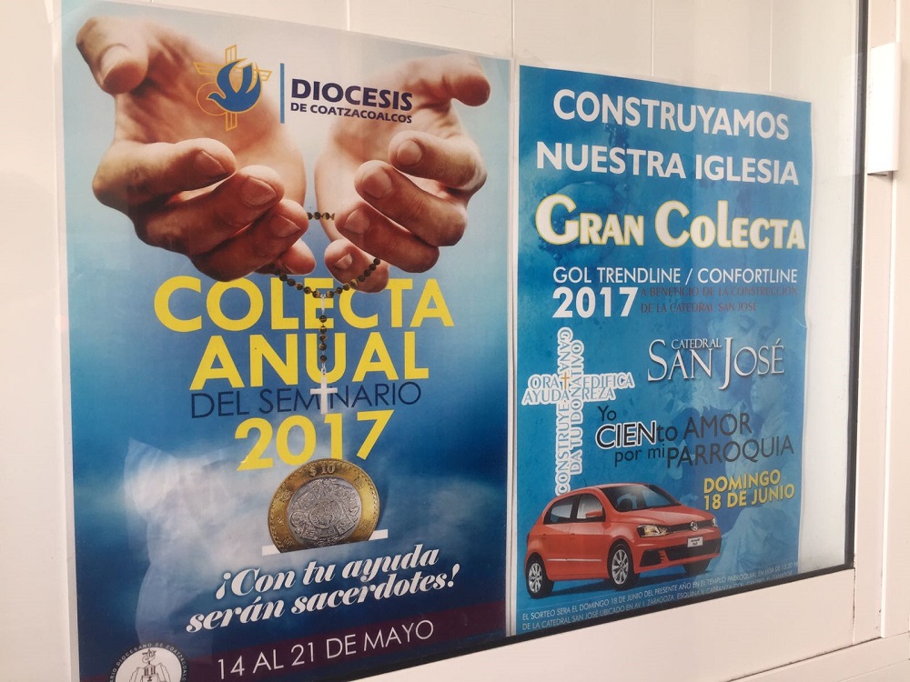 Diócesis de Coatzacoalcos invita a participar en colecta anual del Seminario
