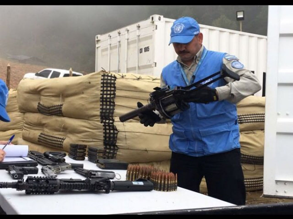 FARC inicia recta final para entregar armas a Naciones Unidas