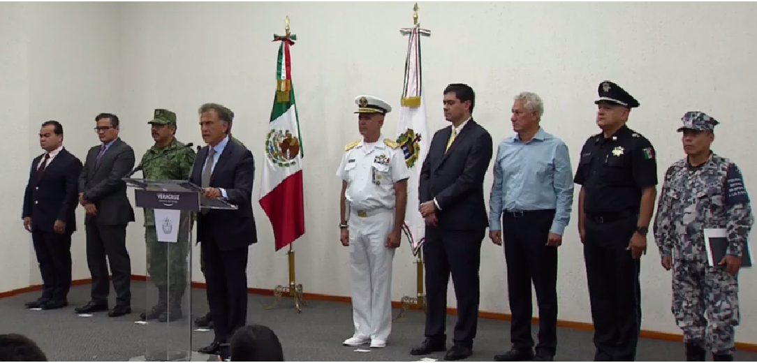 «No nos amedrentamos», reafirma el gobernador Yunes; se refuerza el combate a la delincuencia en Veracruz
