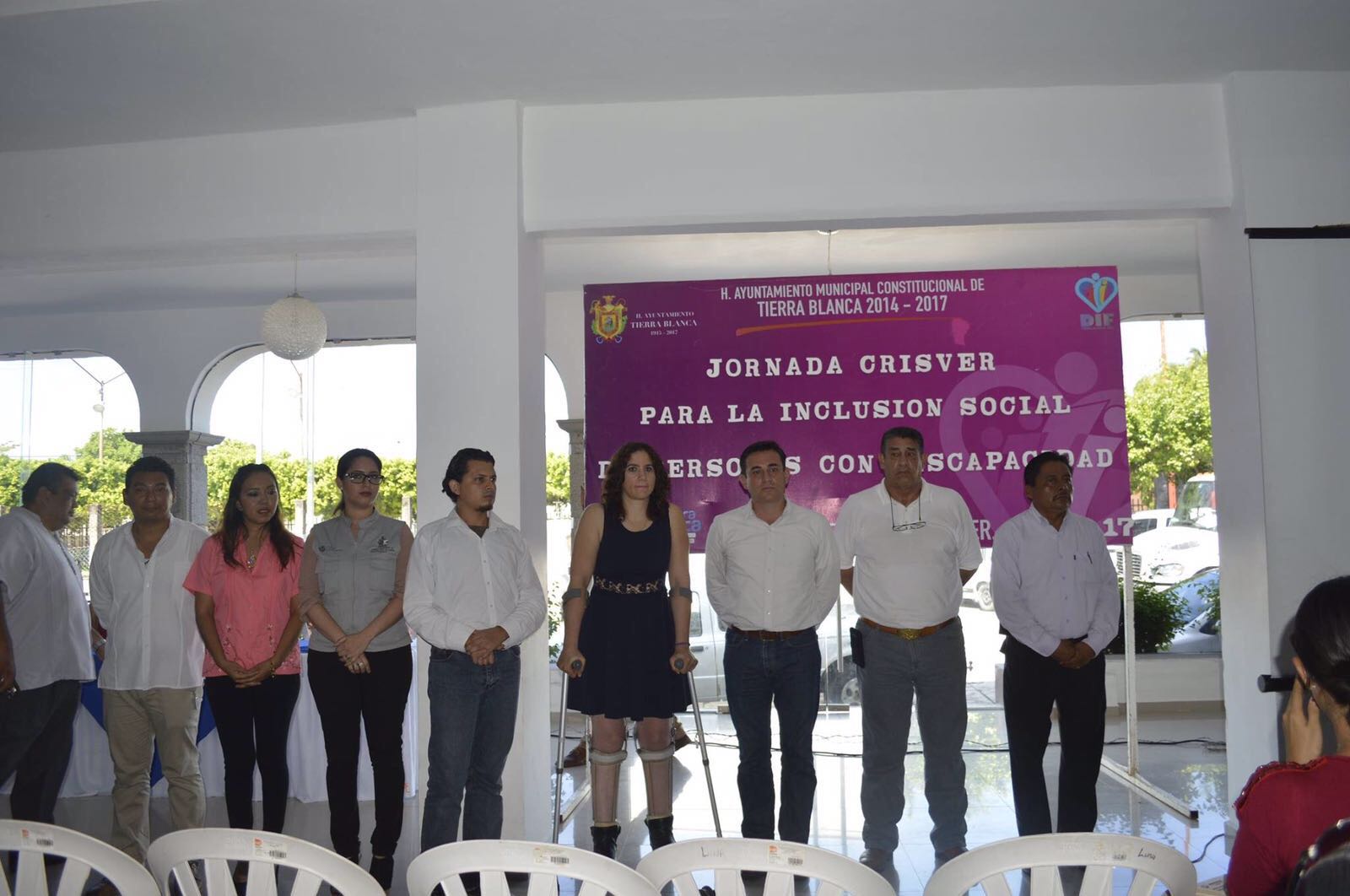 Entregan credenciales para personas con discapacidad en Tierra Blanca