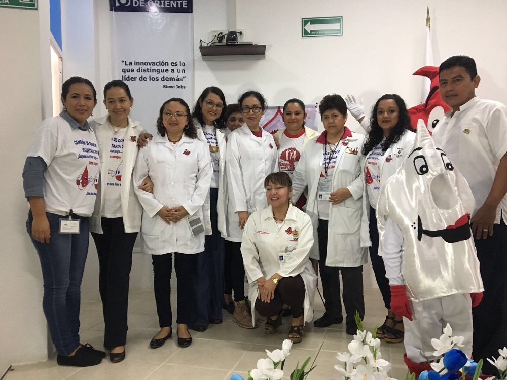Celebraron maratón internacional de donación de sangre en Coatzacoalcos
