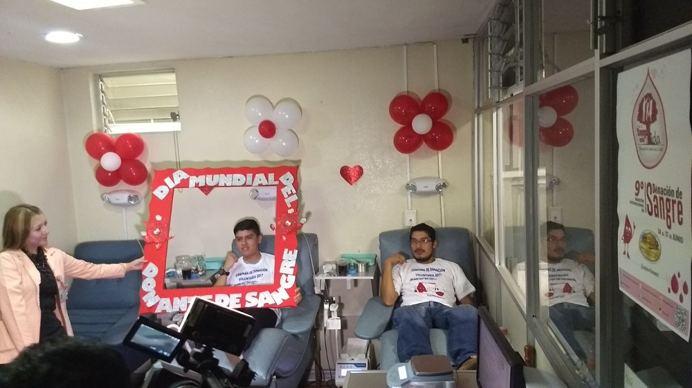 Inicia campaña de donación de sangre en Centro de Alta Especialidad