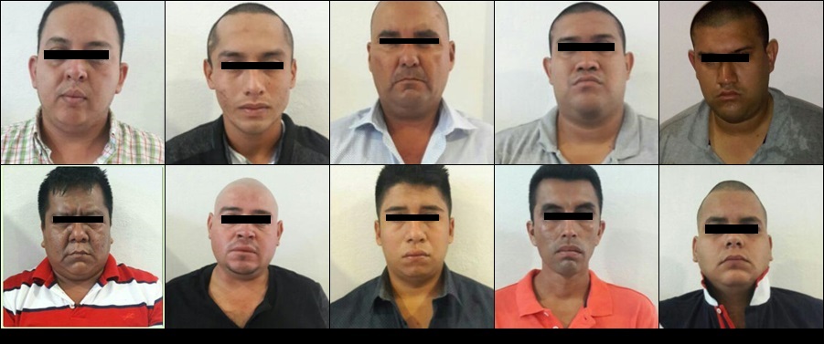 Detienen a presuntos asesinos de policías federales en Veracruz