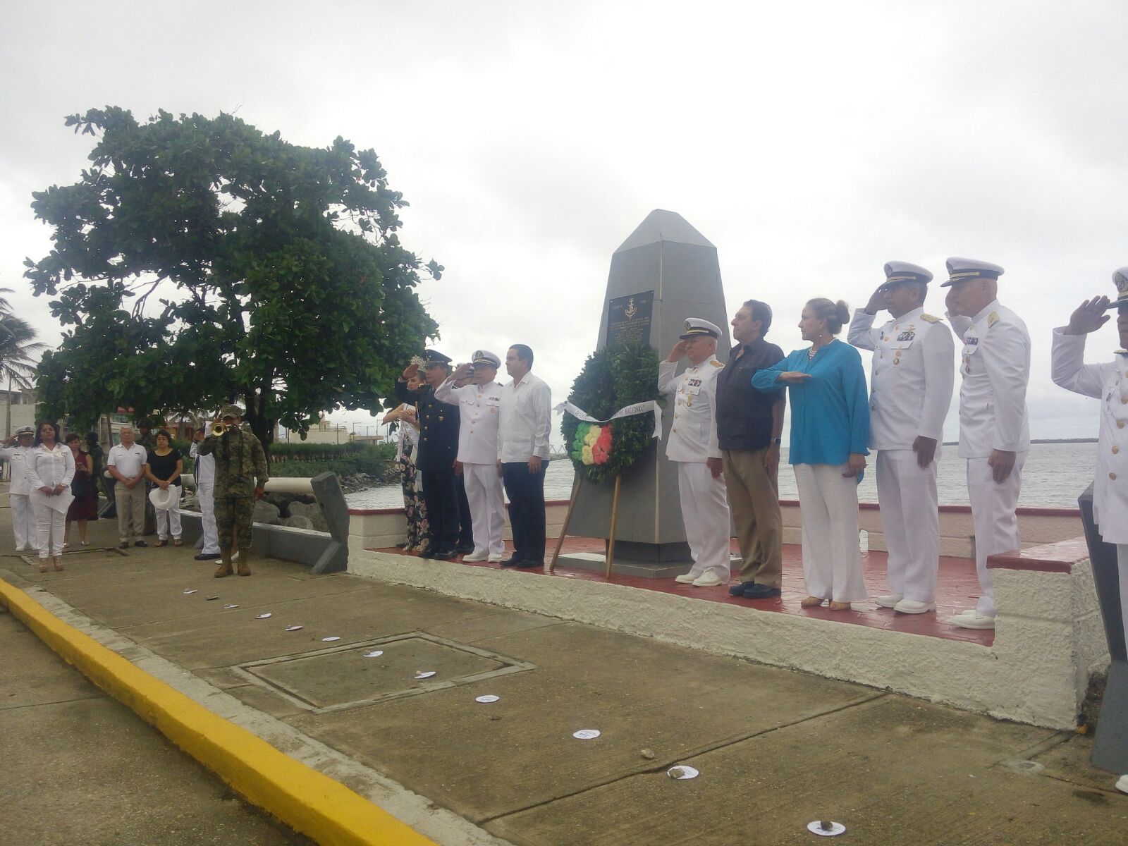 En Coatzacoalcos celebraron el Día de la Marina Nacional