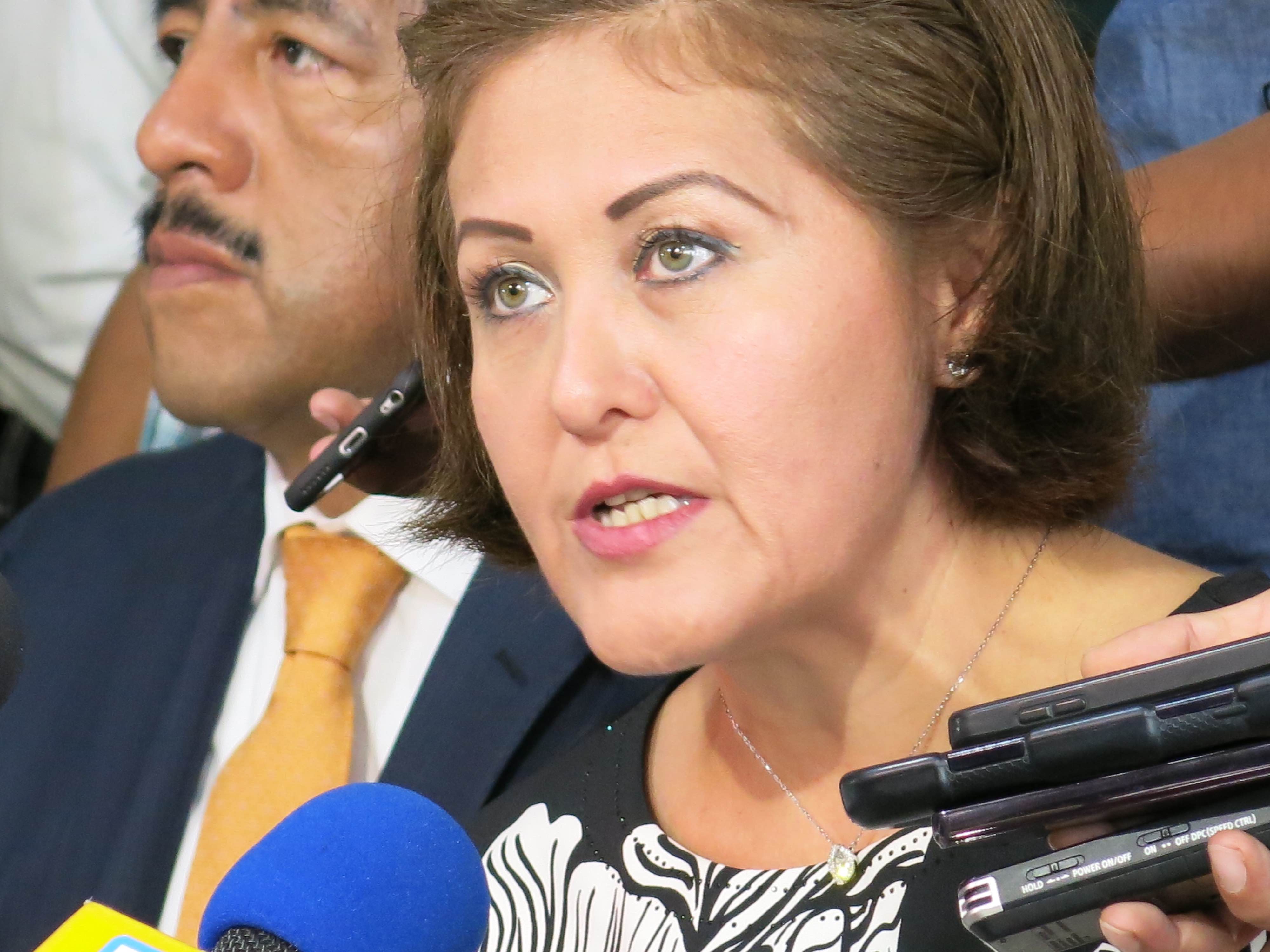 Eva Cadena pide recusación de bancada de Morena en sesión que votará su desafuero