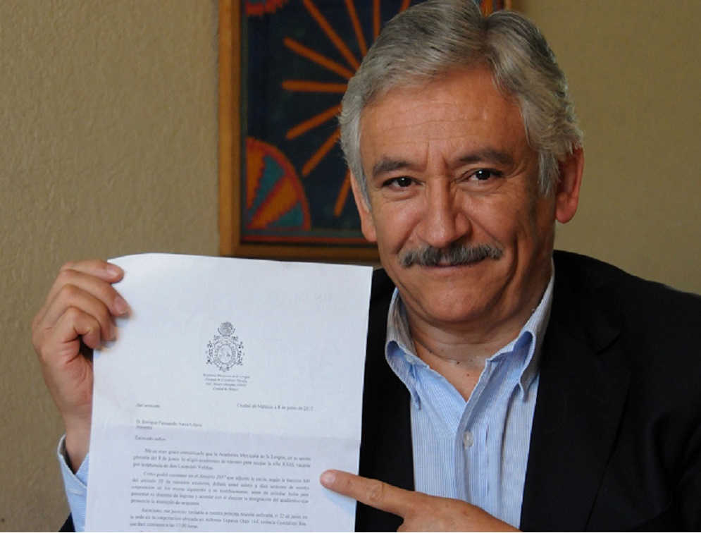 Fernando Nava López, antropólogo de la UNAM, nuevo integrante de la Academia Mexicana de la Lengua