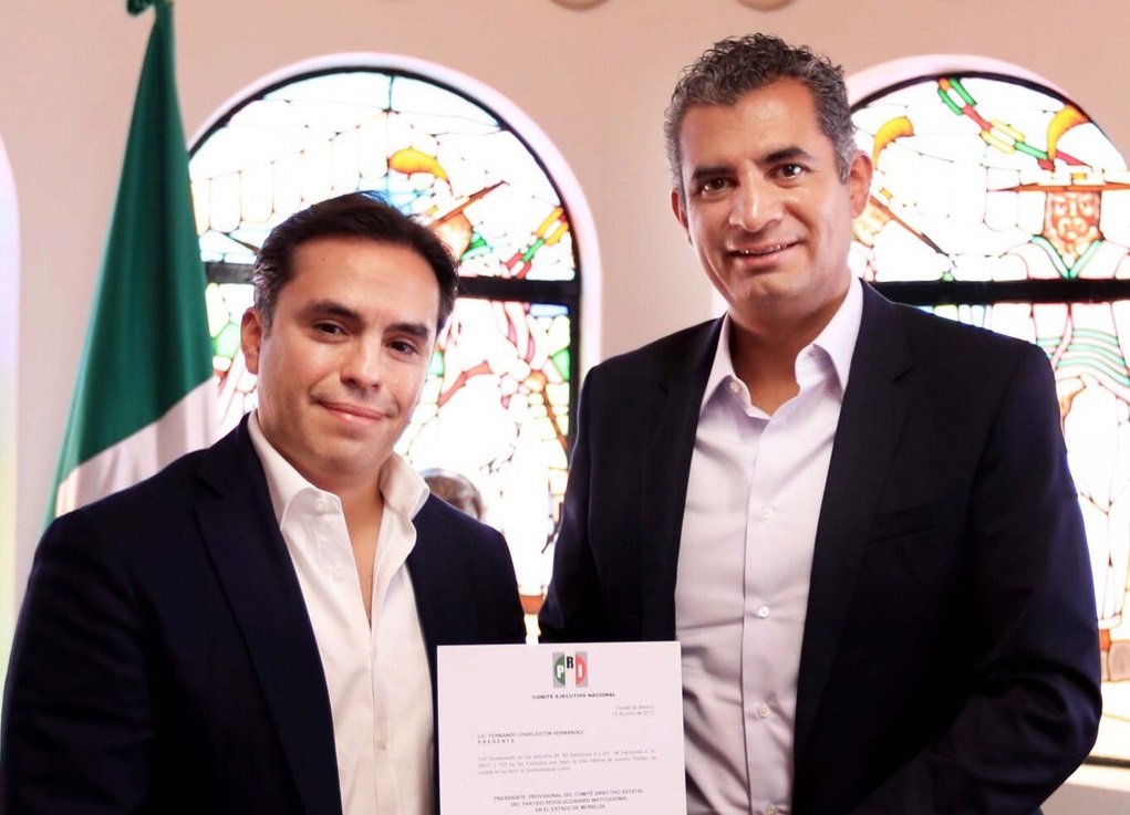 Desata críticas nombramiento de Fernando Charleston en el PRI de Morelos