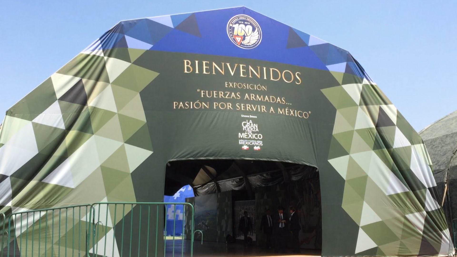Todo listo para que este viernes quede inaugurada la exposición «Fuerzas Armadas, Pasión por Servir a México» en Boca de Río