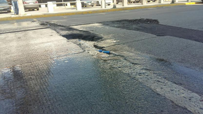 En malas condiciones calles del primer cuadro de la ciudad de Veracruz
